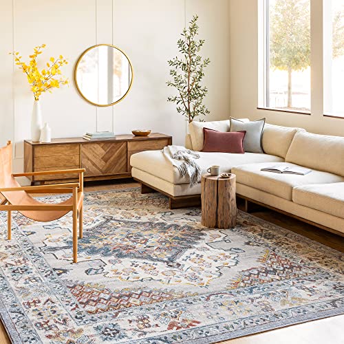 Surya Casablanca Vintage Teppich groß - Teppiche Wohnzimmer, Esszimmer, Flur, Carpet Living Room -...