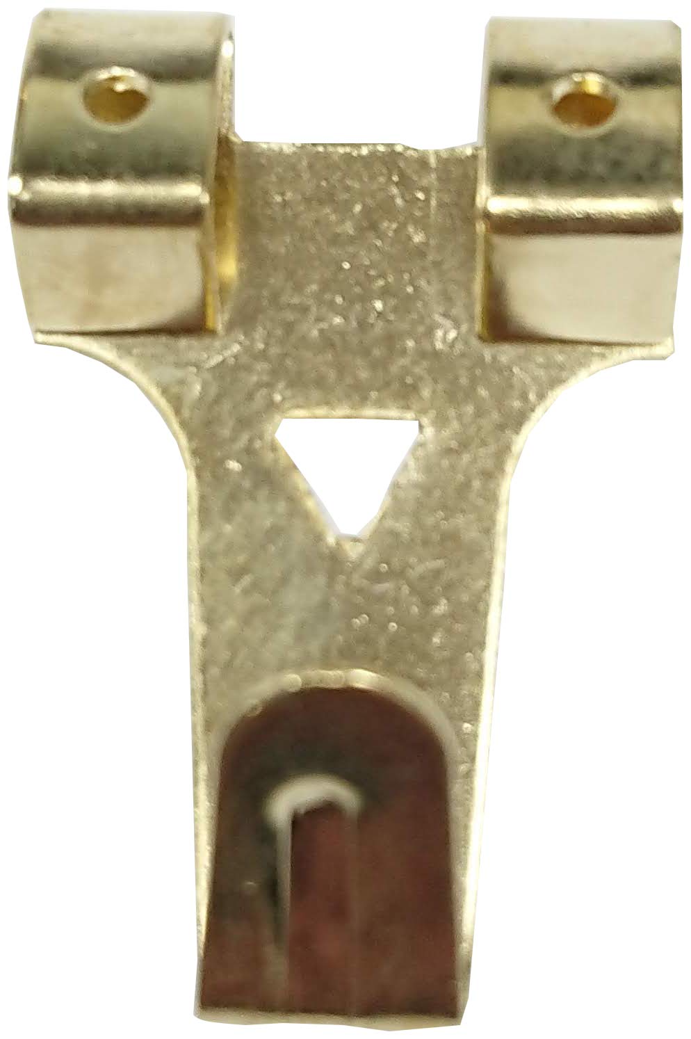 Merriway BH06711 (100 Pcs) EB Heavy Duty (40 lb Breakweight) Picture Hooks 31 mm 2 Hole With Pins - Pack of 100 Pieces
