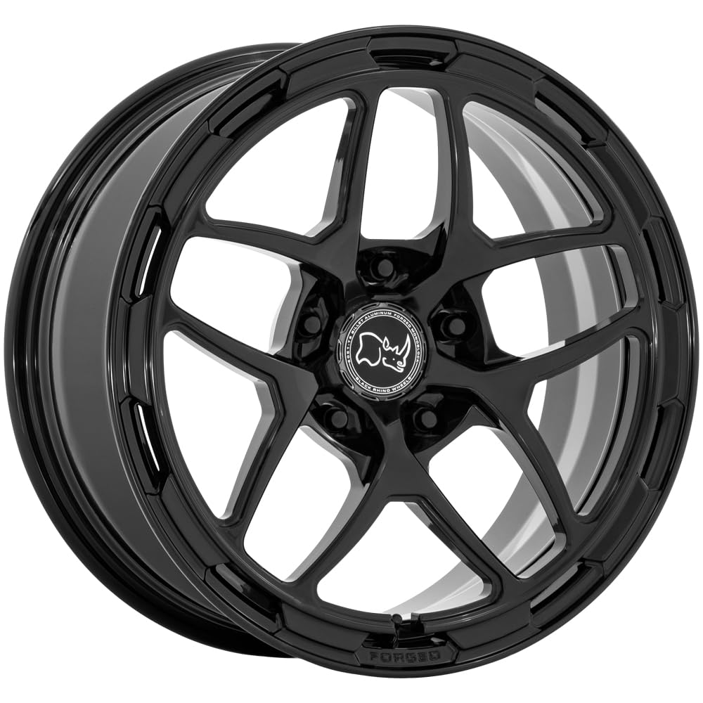 Black Rhino Hard Alloys STALLBERG 18X8, 5X130, 5.29, +20mm GLOSS BLACK - BR401BX18805320