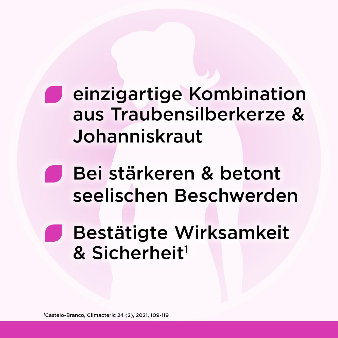 Remifemin plus Johanniskraut 180 Tabletten - Medikament für Wechseljahre - bei starken & betont seelischen Wechseljahresbeschwerden - hormonfrei - pflanzliches Arzneimittel