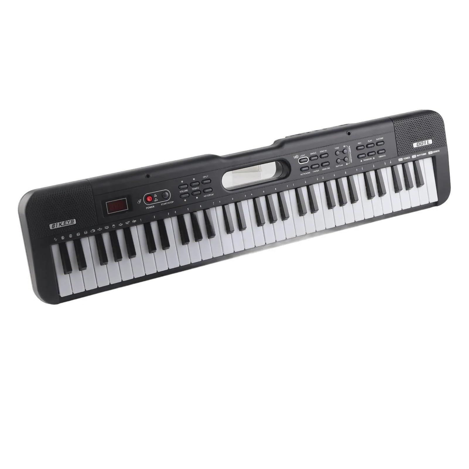Elektroniczny Instrument Fortepianowy Przenośna 61 Klawiszowa Klawiatura Elektronicznego Fortepianu Wielofunkcyjny Instrument Muzyczny
