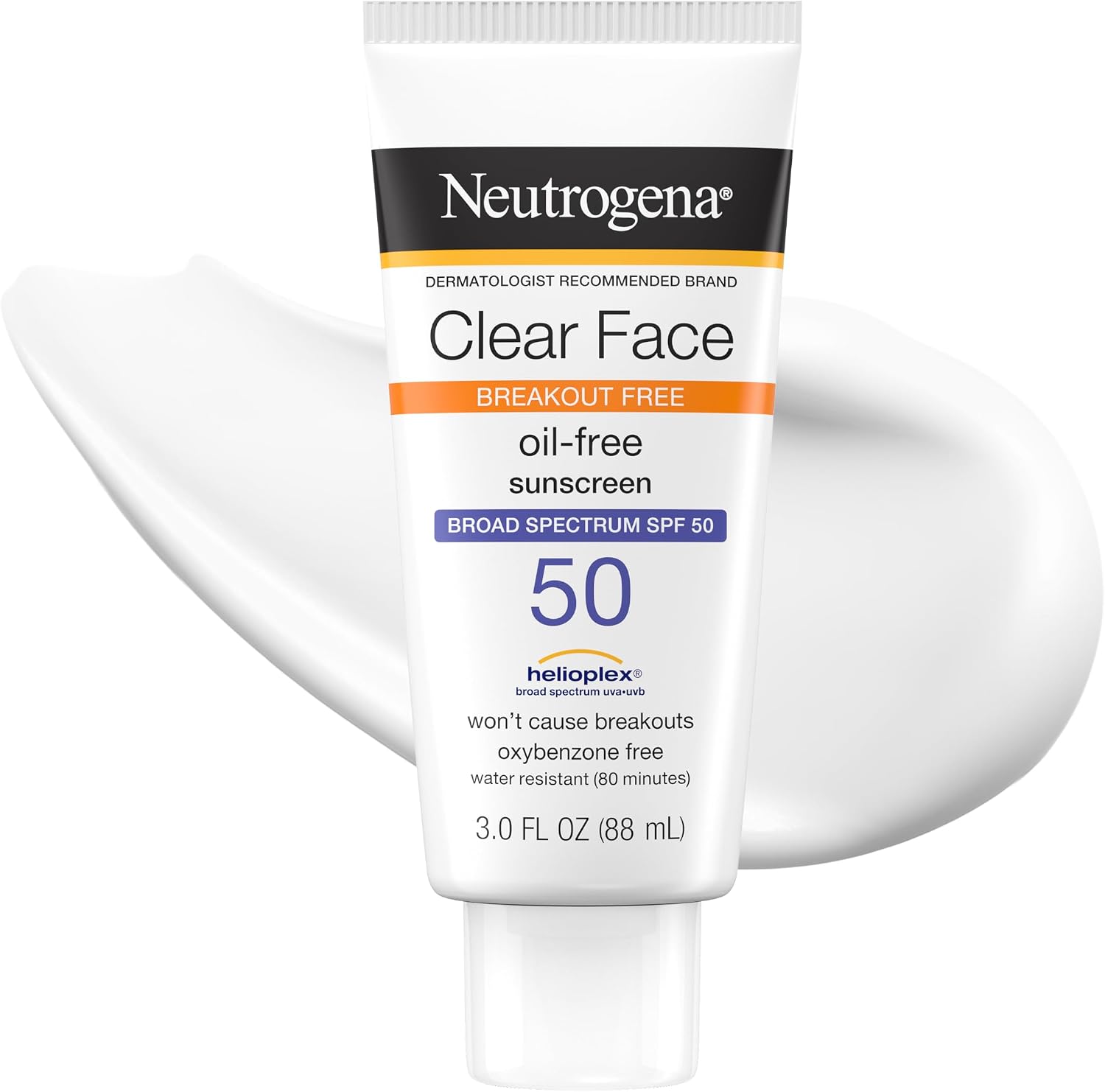 Neutrogena Clear Face Sunscreen SPF 50