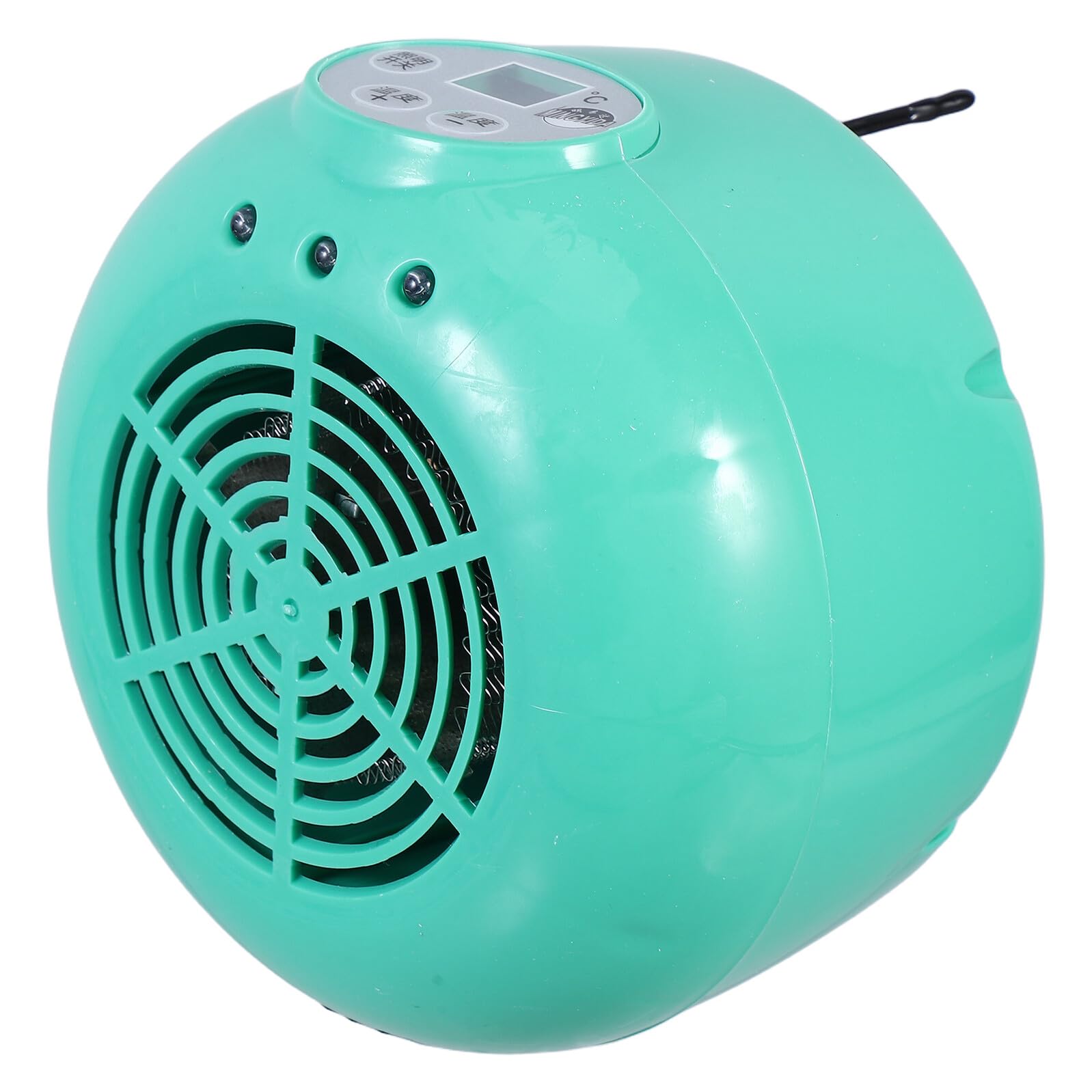 Lámpara de Calor Temperatura Inteligente para Reptiles | Alta Eficiencia Térmica, Cuerpo de Plástico y Metal, Color Verde, Hámsters