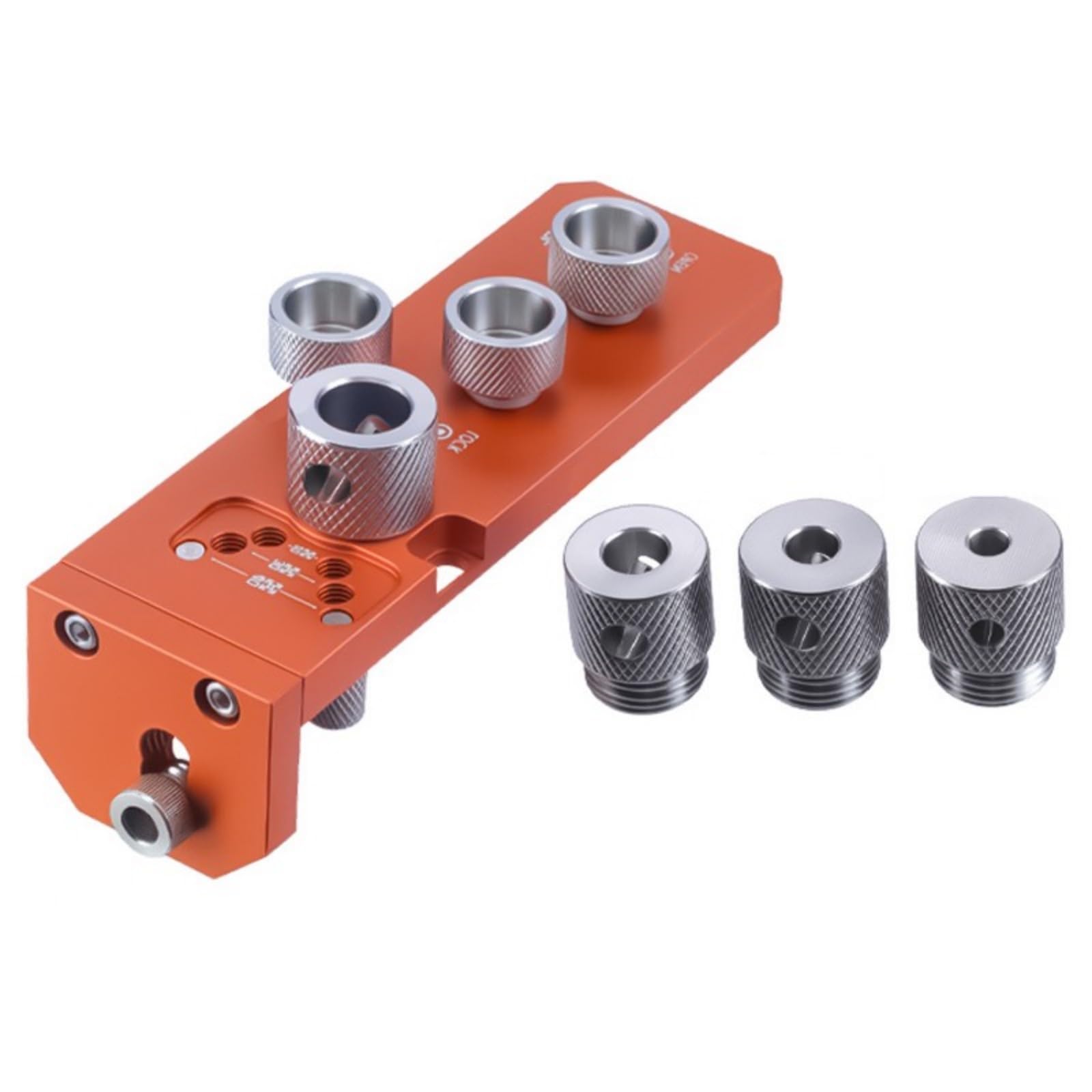 Buxuaaaa D Ergonomic Aluminum Alloy Ouble Function Hole Punching An Tap Set For Professional Iyer Projects Accurate Positioning Multifunctional Metalworking Locator