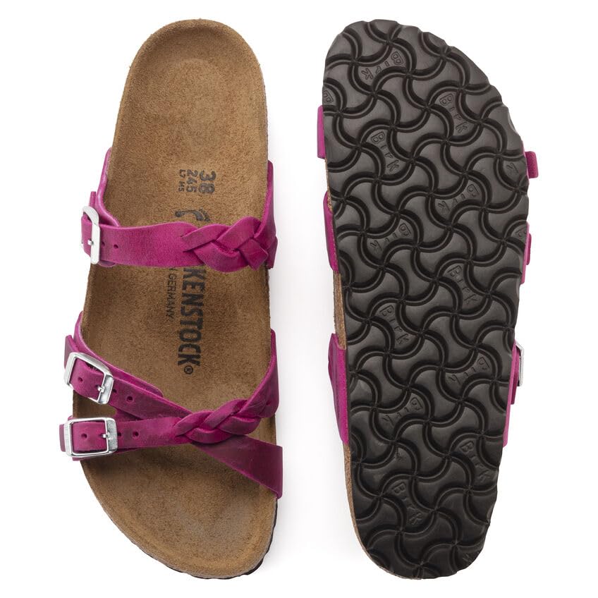 Birkenstock 1023978140 Franca Br Fchsia Oil LTR 402