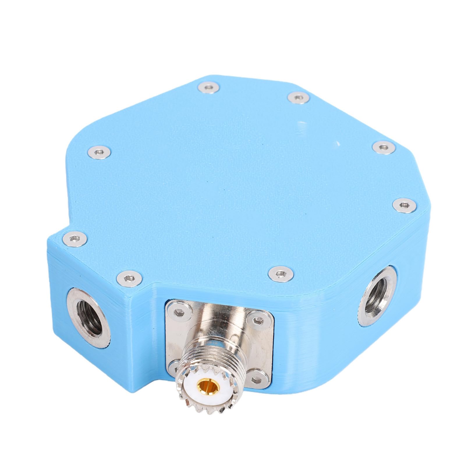 Niebieski Obudowa MA-06 1:1 Balun dla Poziomego Dodatniego V | Podstawa gwintu M10, adapter 3/8 do M10, 100W SSB, lekki 295g, drukowany w technologii PLA 3D, szybkie wdrożenie w terenie