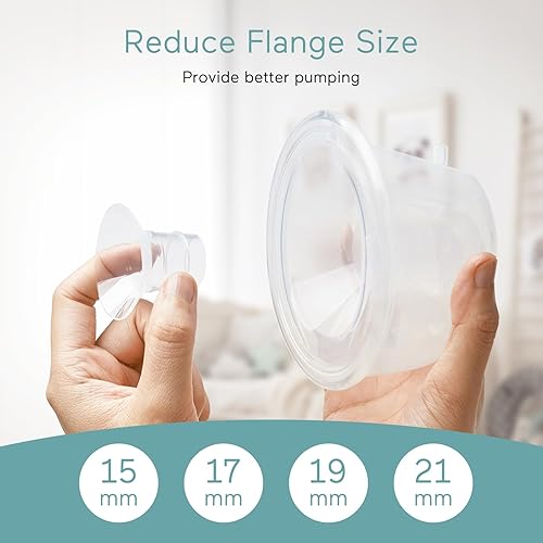 Miniatura 2 de Insertos de brida 8 piezas de 1517190.827 in, adecuados para Momcozy S12proS9proS9S10S12, para MedelaTsreteSpectraBellababy 0.945 in escudosbridas,