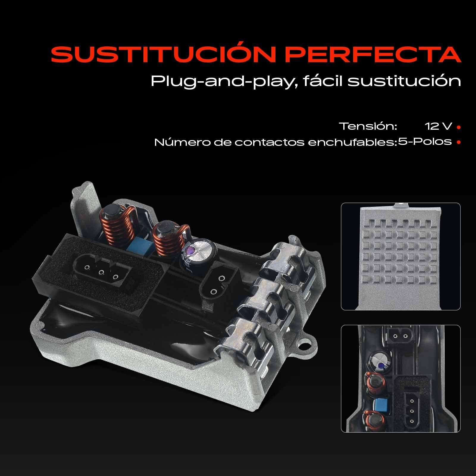 Frankberg Regulador del ventilador ventilador interior 64116934390