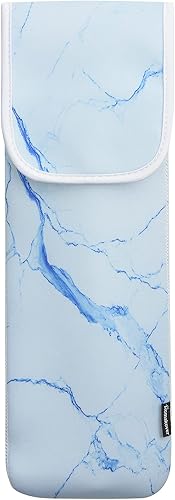 Bolsa de neopreno resistente al calor, funda universal para rizador, funda de viaje para rizador de hierro plano, para viajes, gimnasio u hogar, 15