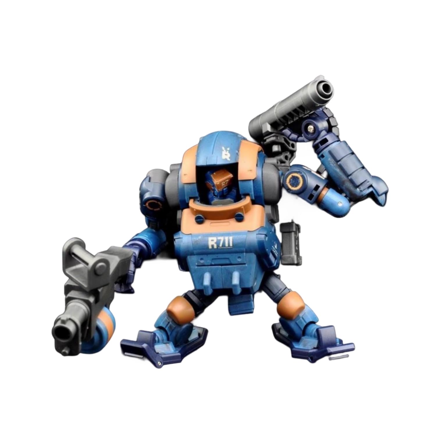 Amazon.co.jp: SYXLCYGJ 1/28 ACID RAIN Action Figures Kits ブルー