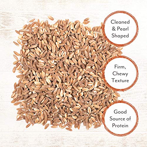 Image of Roland Foods Pearled Italian Farro, Specialty Imported Food, 17.6 Ounce, Pack of 3