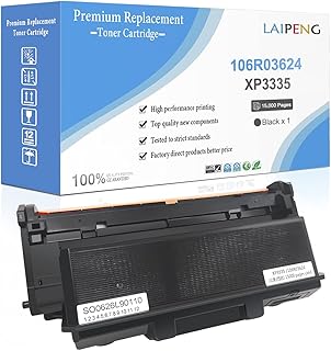 Remanufactured Toner Cartridge 3330 3335 3345【Extra High Capacity】 15000 Pages Black for Xerox Phaser 3330 3330dni Xerox WorkCentre 3335 3335dni 3345 3345dni Laser Printers