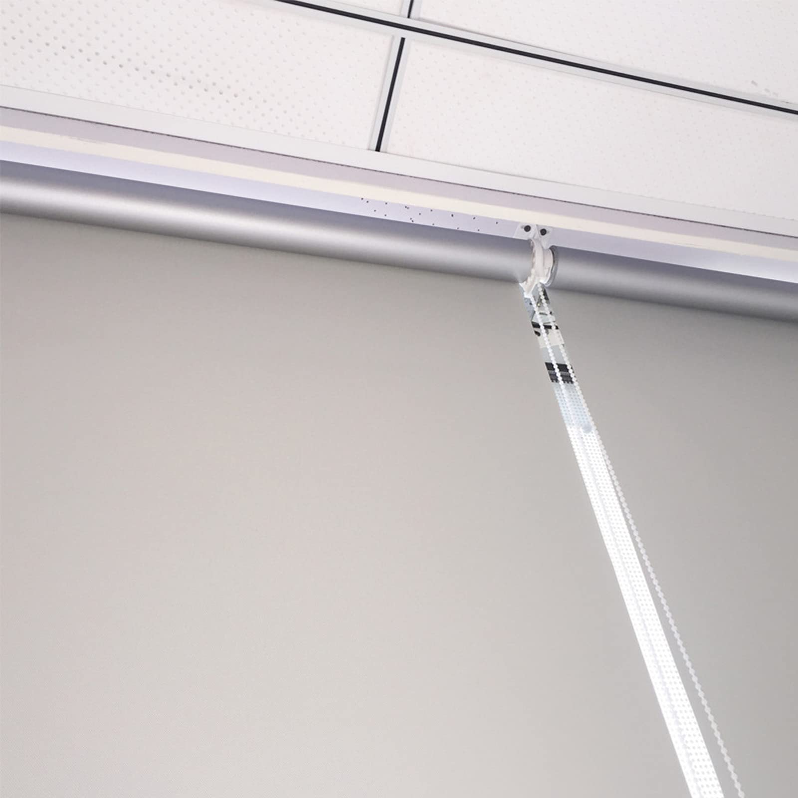 Persianas enrollables opacas resistentes a los rayos UV térmicas, revestimiento plateado, tela de poliéster para oficina, baño, dormitorio, sala de estar (150 cm x 230 cm)