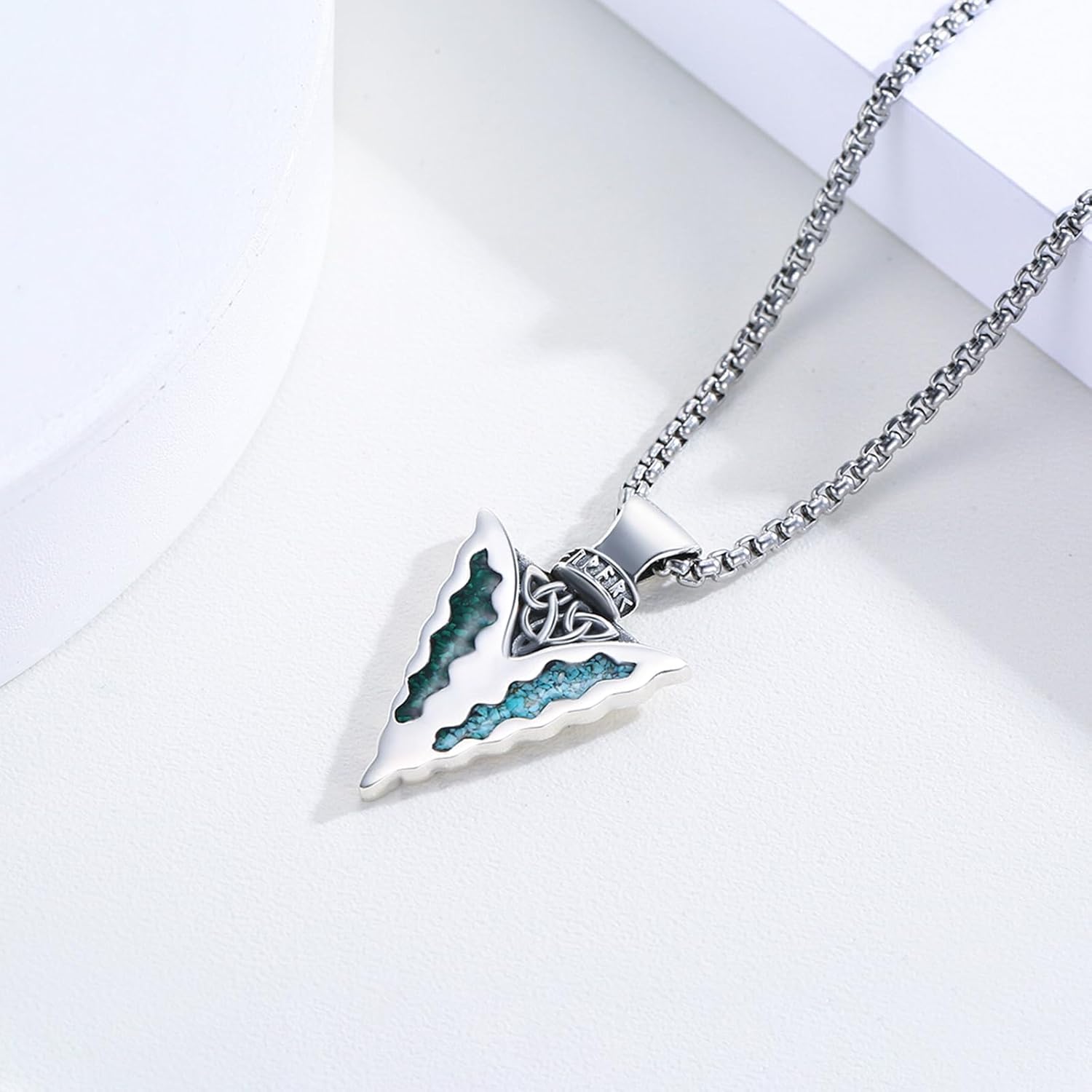 Viking Necklace for Men 925 Sterling Silver Mjolnir/Yggdrasil/Wolf/Deer/Raven/Dragon Pendant Necklace Viking Jewelry Norse Mythology Gifts for Women - Image 5