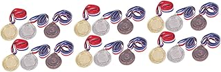 INOOMP 18 Pcs Soccer Medals Gold Basketball Medals Children Winner Medals Sports Medals Competition Medal Award Bronze Medal Wheat Gold Medal Award Medal The Medal Toy Ears of Wheat