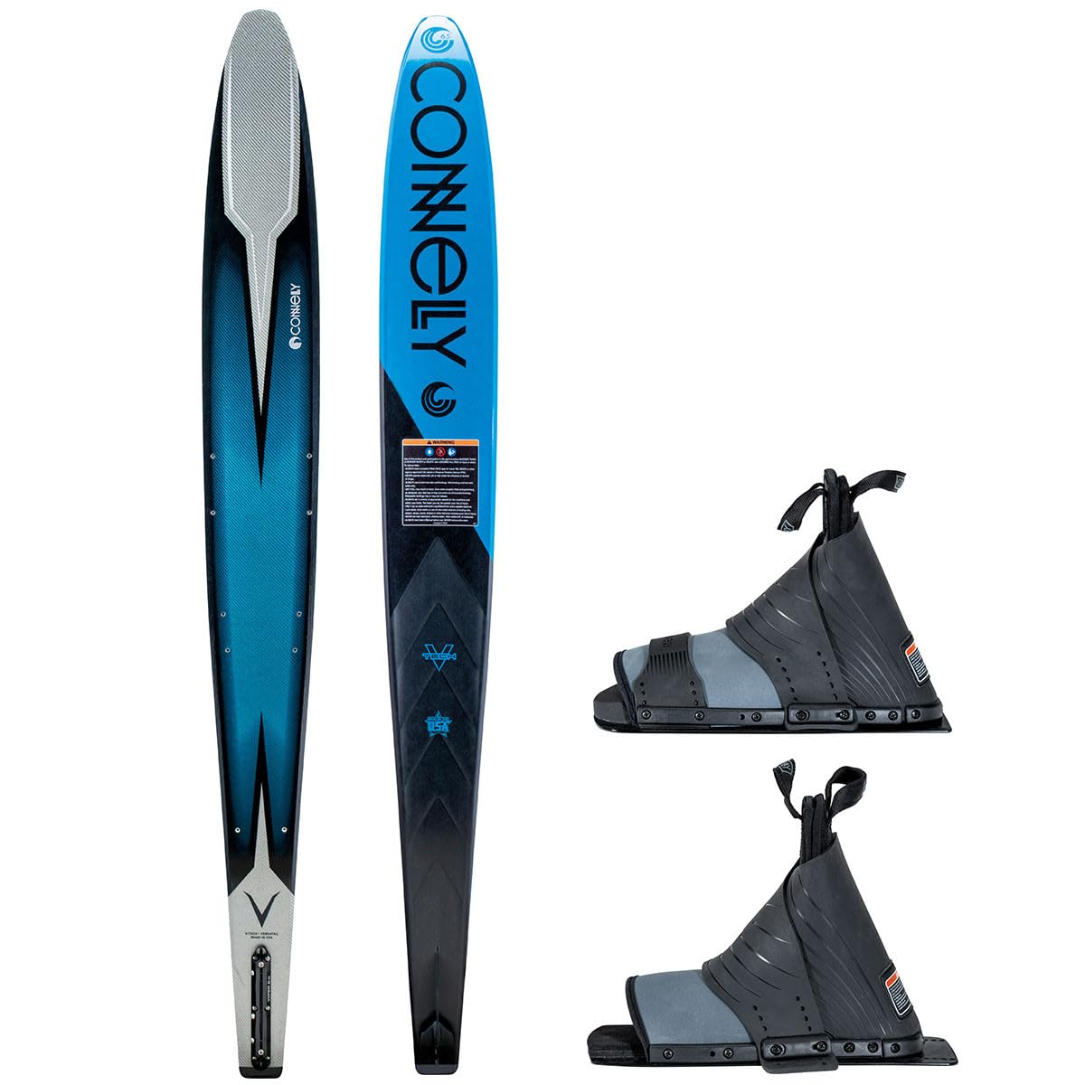 Connelly V Waterski Package w/ Comp Bindings 2023, 69