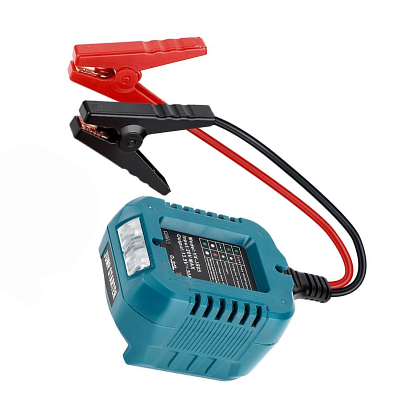 Newft A Jump Starting Cable Wire Starting Clamps Utomotive Boosting Cable Power Tool Line For 18V-20V Battery Ccessorie Car Jump Dapter