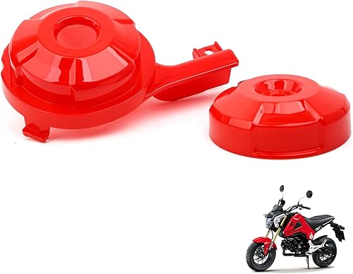 Miniatura 65 de Mokuo Luz de cabeza de fibra de carbono para motocicleta, panel lateral, soporte de señal de giro, apto para Honda Grom Msx 125 SF 2013-2016