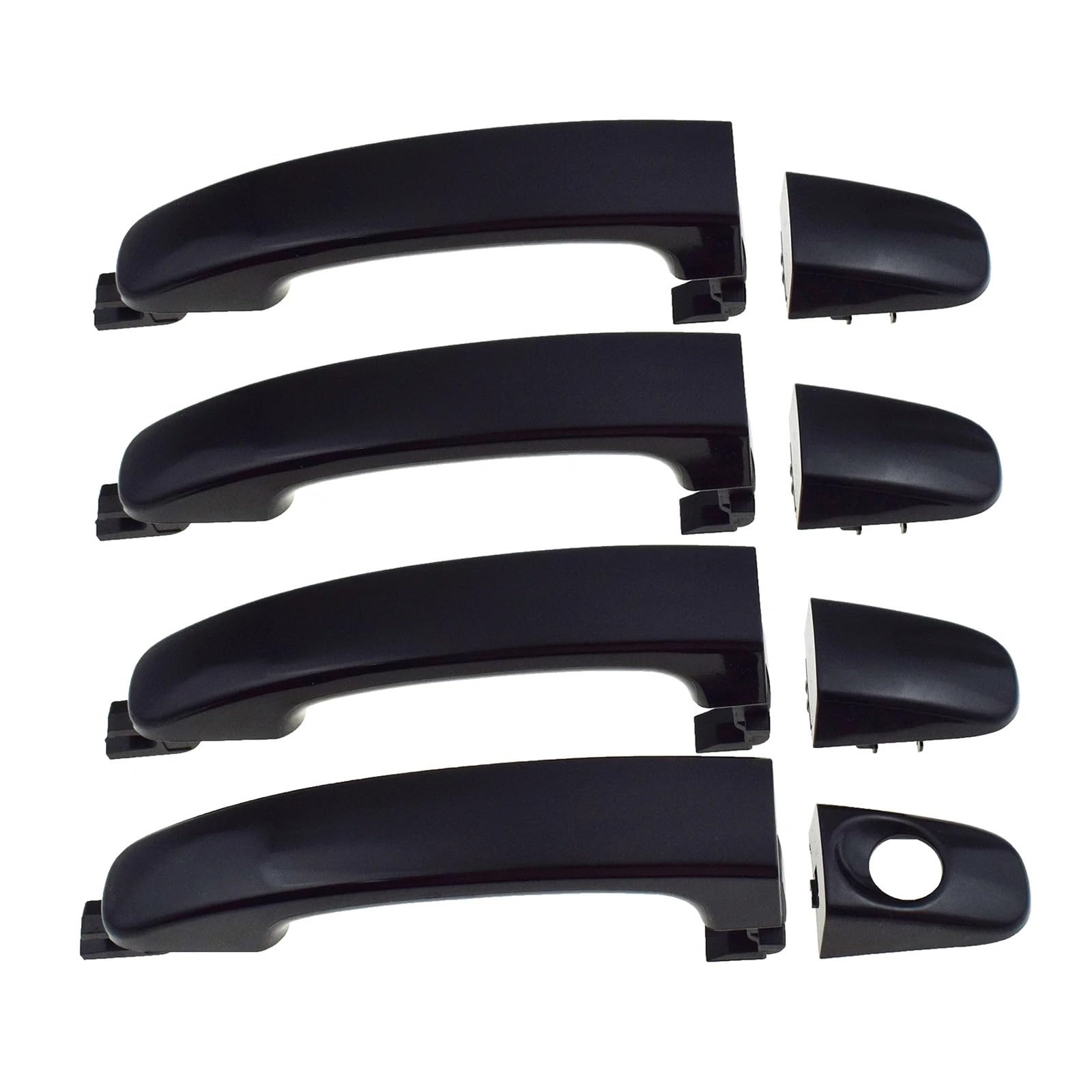 Hillar Door Handle Set Door Outer Handle For For Ranger For Everest T6 T7 2012-2020 Exterior Door Handle Ab3921218a14ac Ab3926224a46aa(Door Handle Set)