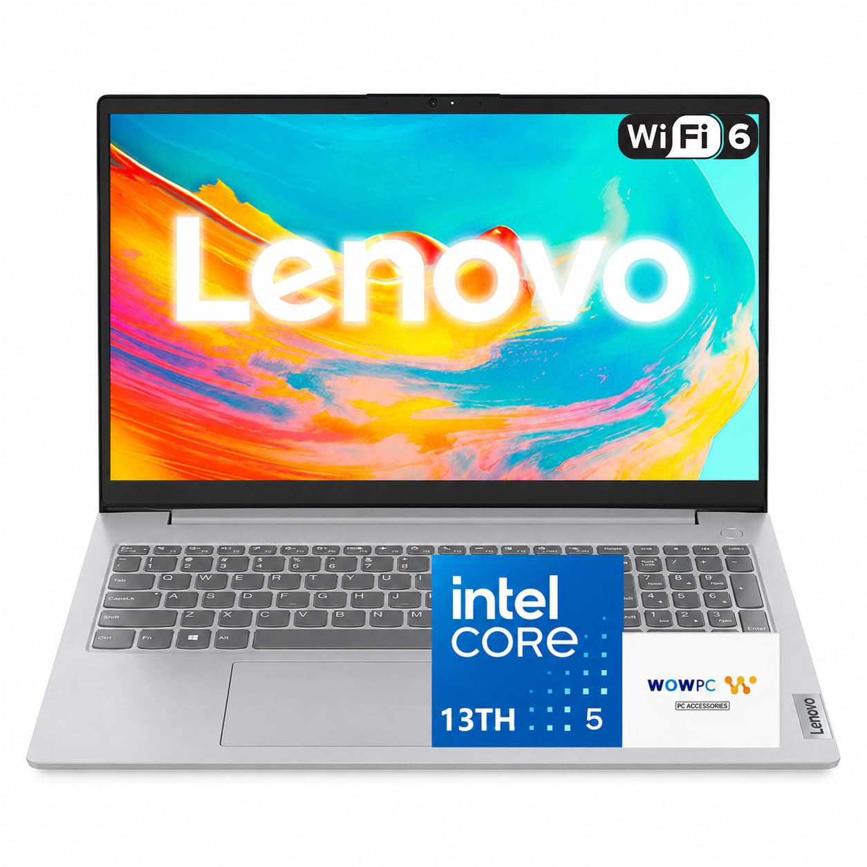Lenovo IdeaPad Laptop, Intel Core i5-1335U 10-Core, Up to 4.6GHz, 15.6" FHD IPS 300-Nit Anti-Glare Display, 16GB DDR4 RAM, 1TB PCIe NVMe SSD, Wi-Fi 6, Numeric Keypad, Privacy Shutter, Windows 11 Pro