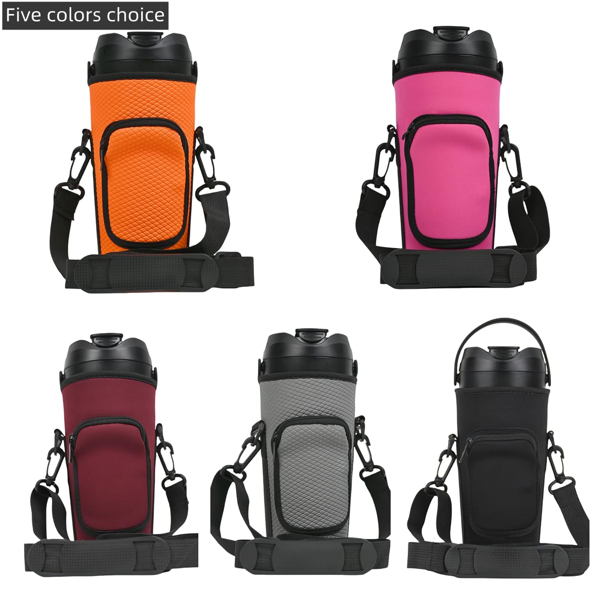 Paquete de 2 fundas protectoras para licuadora portátil con tapa, funda antideslizante, impermeable, compatible con licuadora portátil Nutribullet Flip NBPB50350AK/NBPB10350 (naranja)