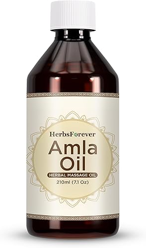 Aceite Amla  Mima y nutre tu cabello  Goodness of Amla  Aceite premium prensado en frío  Sin OMG, orgánico, vegano  7.1 fl oz  7.1 fl oz