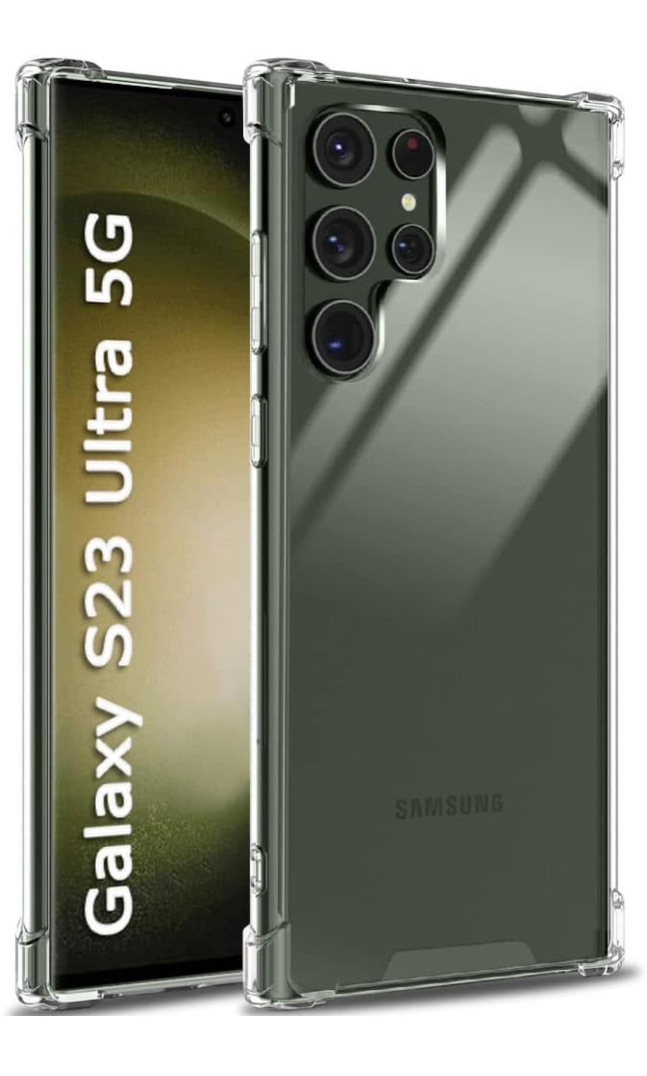 MAARU NX Bumper Case Cover Compatible with Samsung S10e and S10 Plus S22 ultra Clear