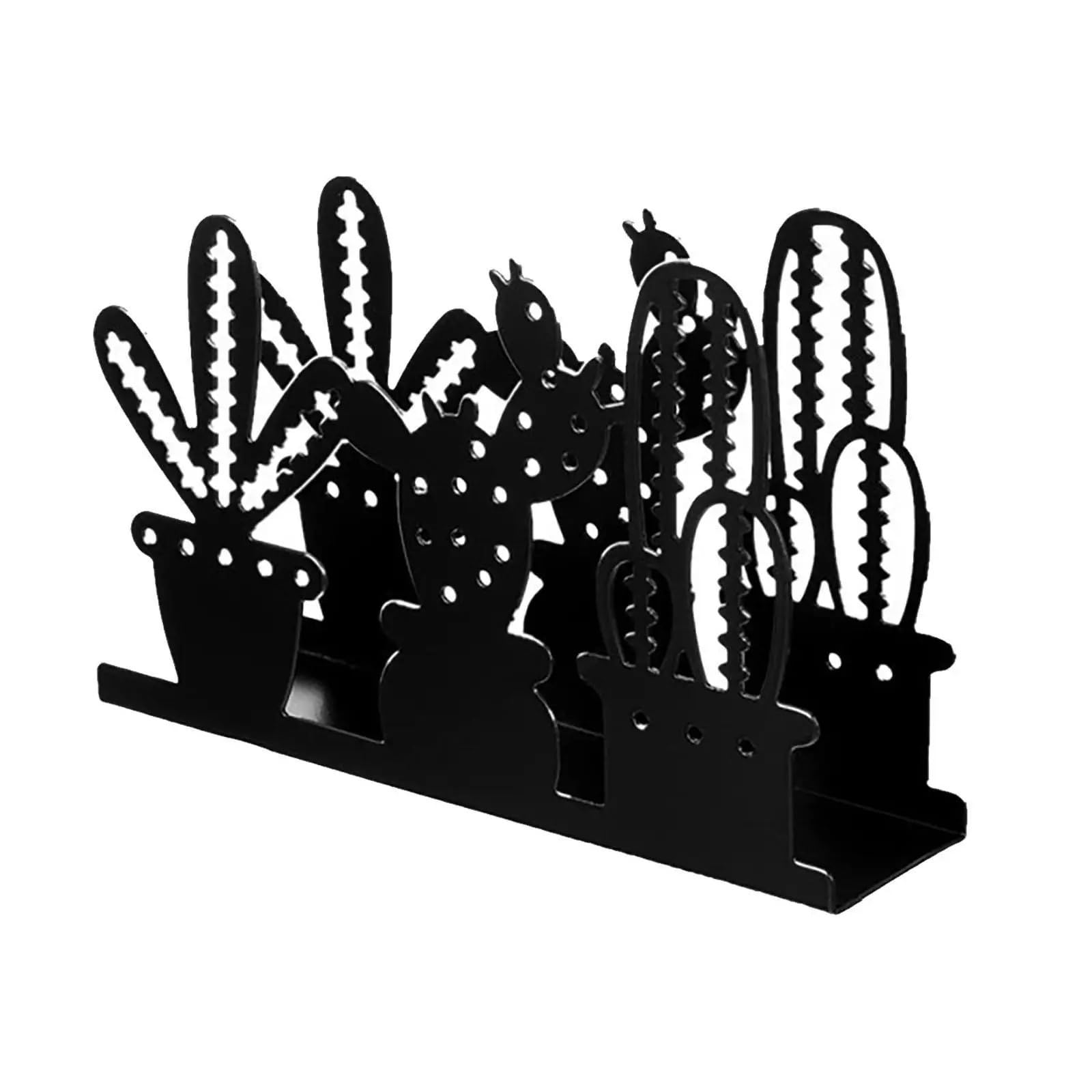 Napkin Holder Paper Napkin Holder Stand Cactus Silhouette For Home Farmhouse