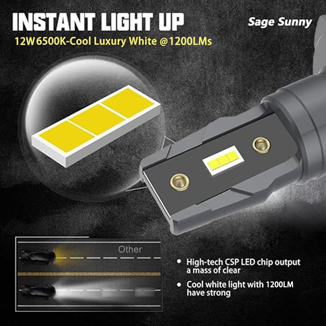 Osram P13W LED Retrofit – 6000K Dagrijverlichting 12V | HID Xenon Verlichting