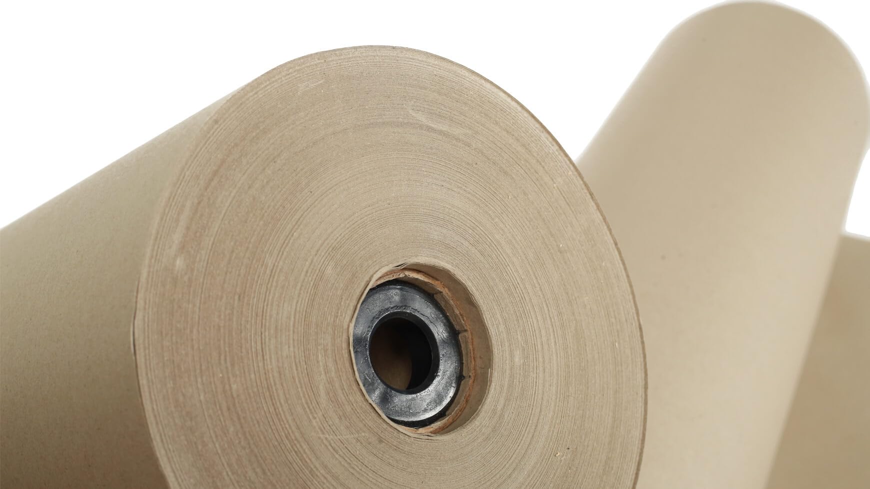packster 6x Schrenzpapier Packpapier Knüllpapier Rolle 75cm 15kg 80g/qm 250lfm Braungrau