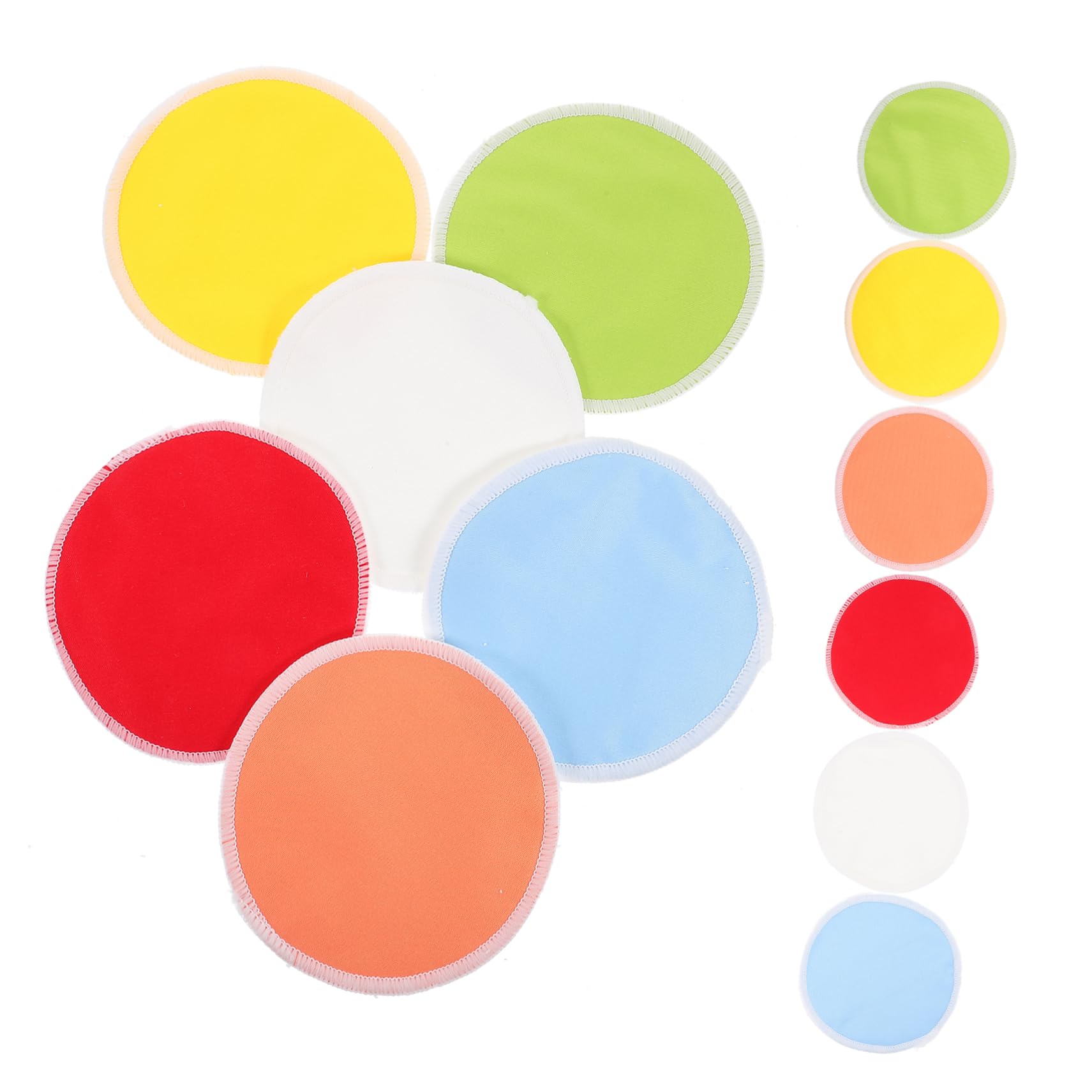 Toddmomy 12pcs Reusable Nursing Pads Breathable Washable Breast Pads for Maternity Leakproof Design