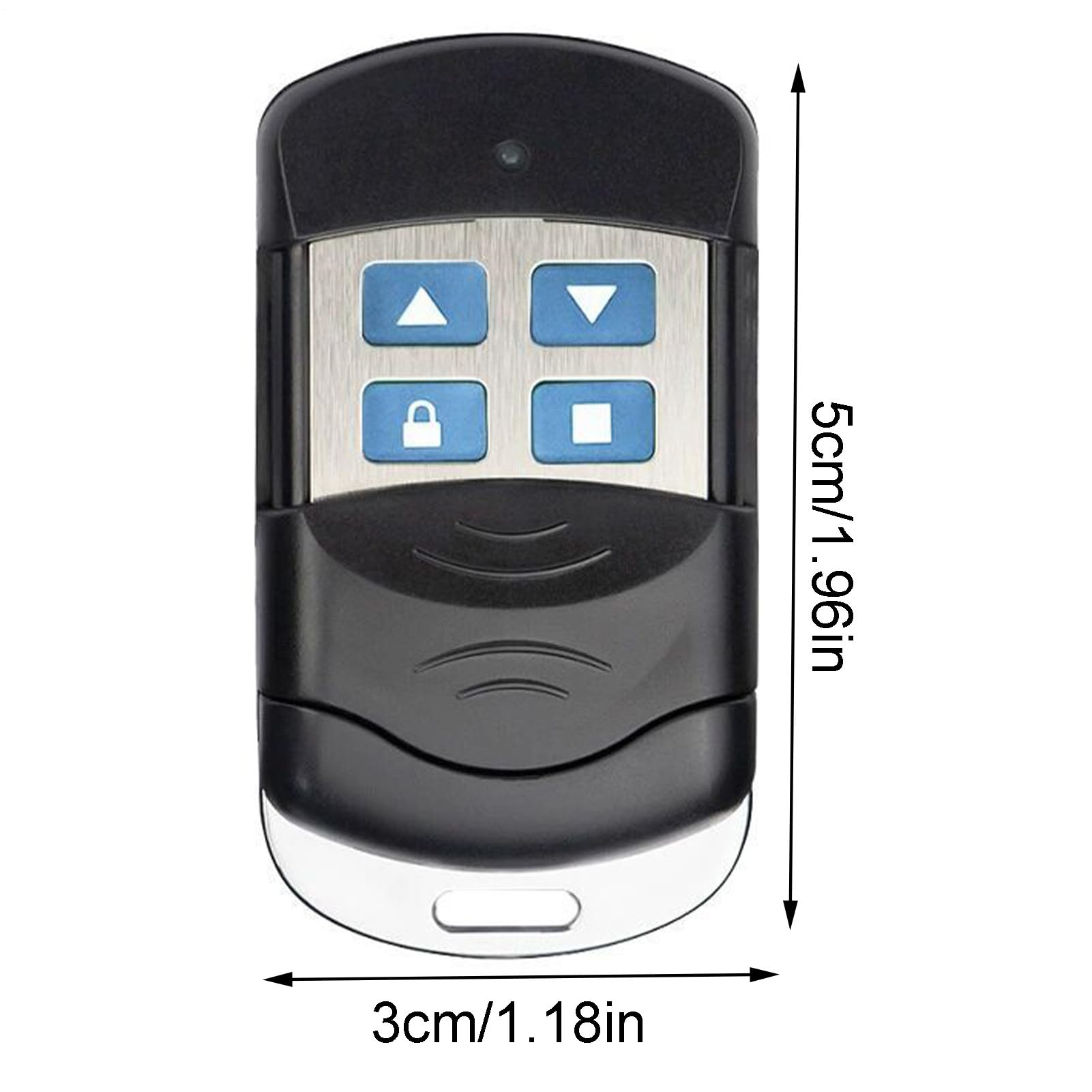 Télécommande pour ouvre-Porte de Garage - Décapsuleur sans Fil - Clicker de 315/ MHz, contrôle pour ouvre-Porte,