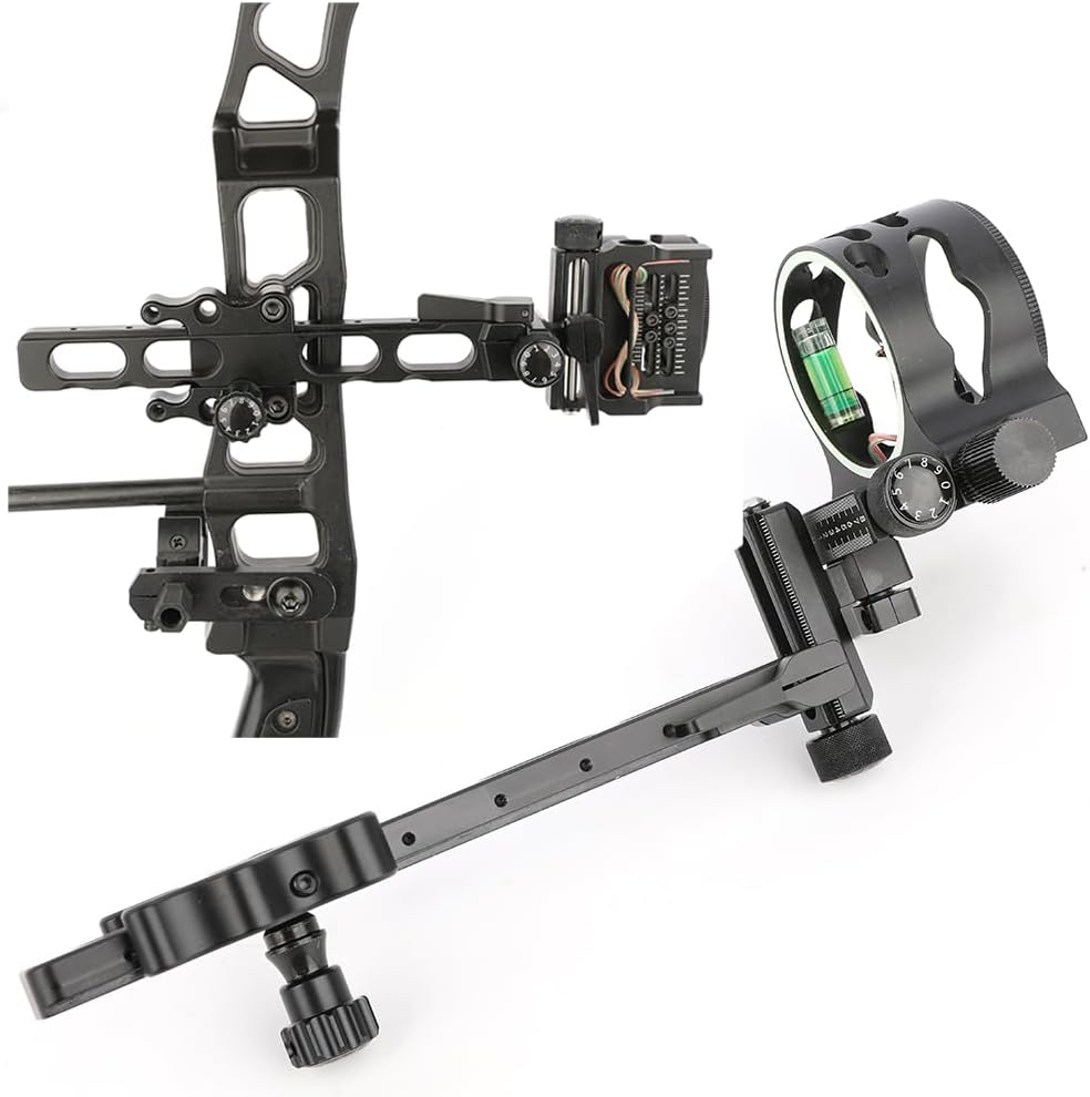 Archery Compound Bow Accessories 5-Pin Sight Aluminum Perfect for Hunting & Target Practice