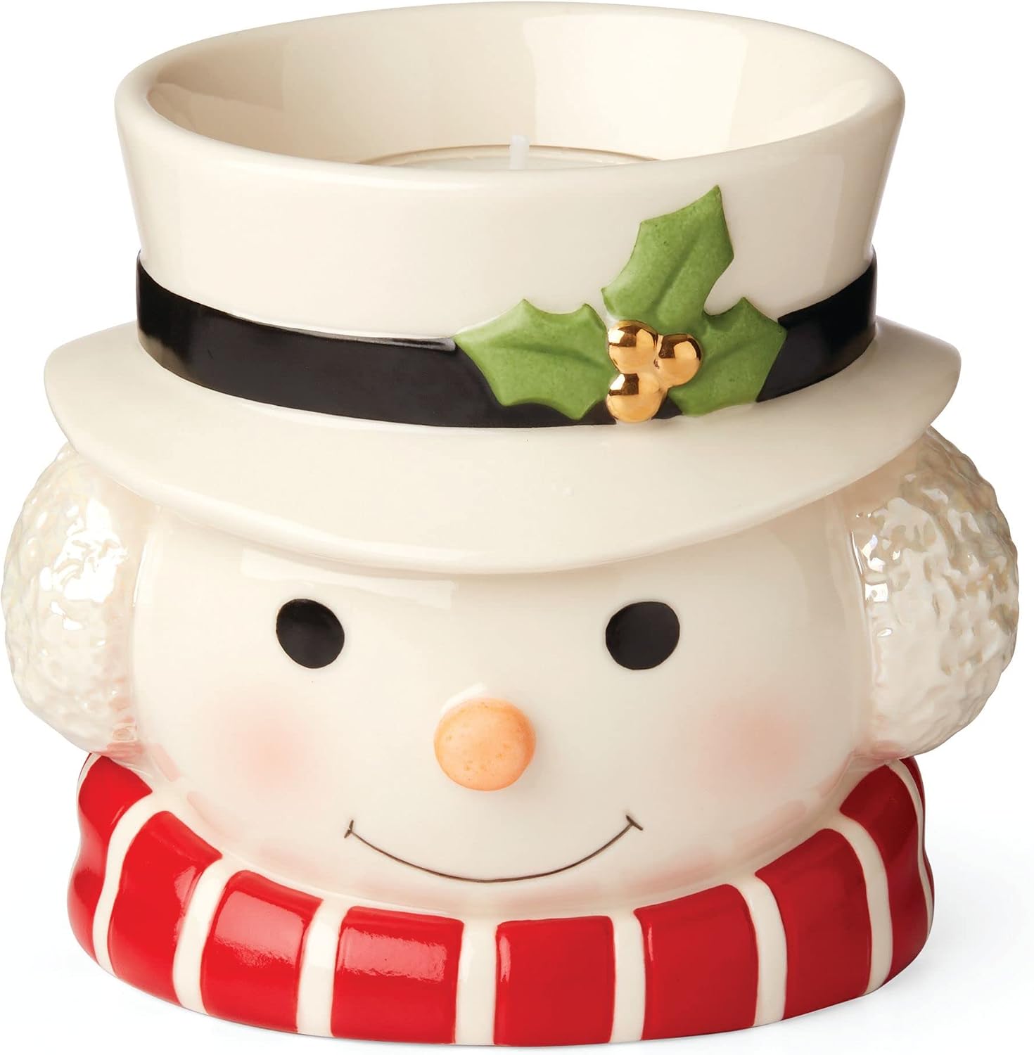 Lenox 894962 Snowman Figural Votive with Tealight Candle