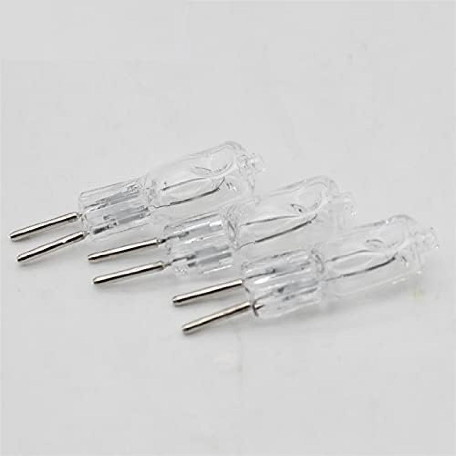 Fengyan Home Bulbs 50 Teile/los Halogenlampen 30 W G4 DC 12 V AC 220 V 230 V 240 V Halogenglühlampen Glas Kleiner Körper 360 Grad Warmweiß Haushaltslampe, DC12V 30W
