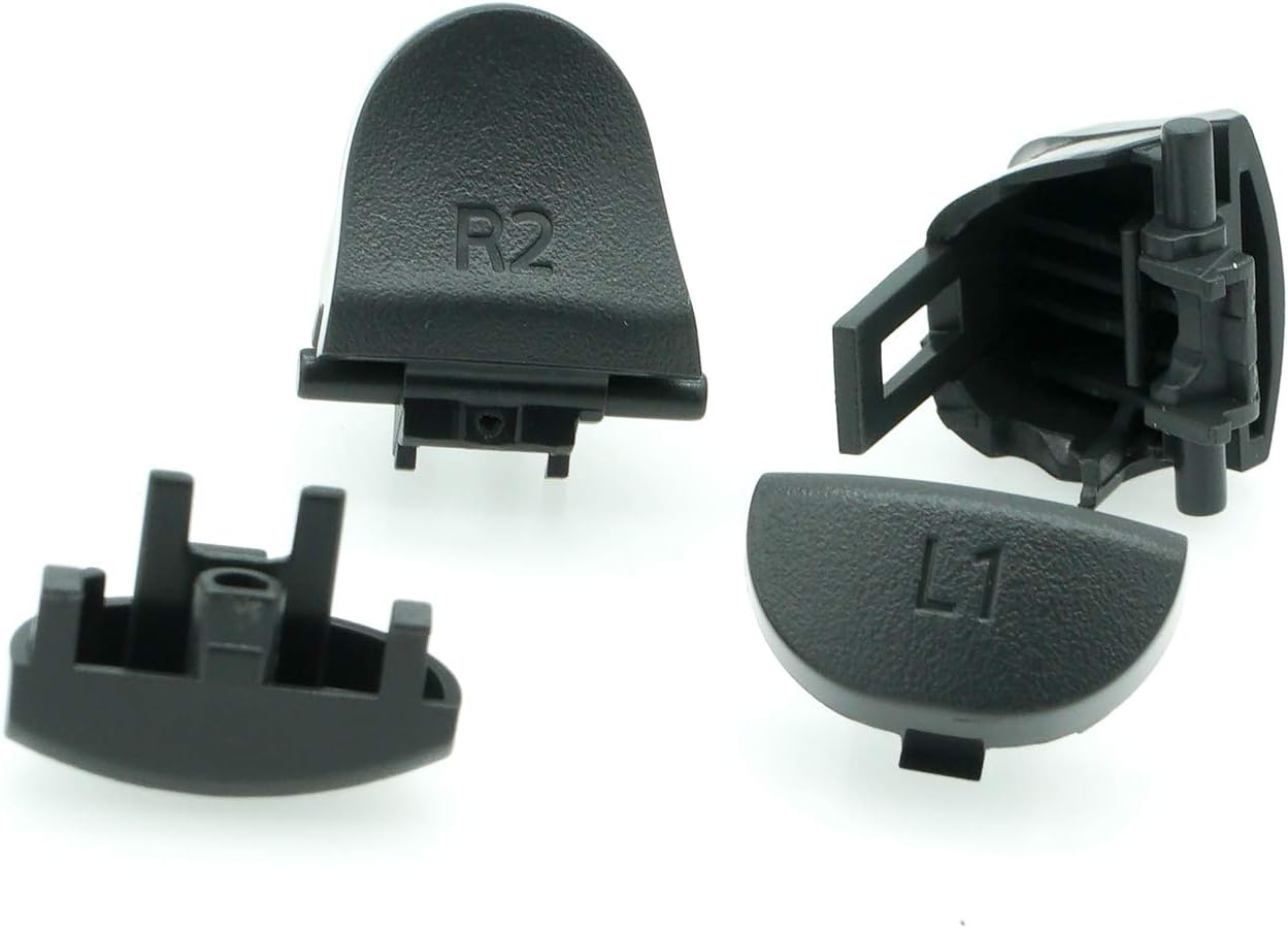 PartEGG L1 R1 L2 R2 Trigger Button Replacement for PS4 Pro Dualshock 4 Controller JDS-040 JDM-040
