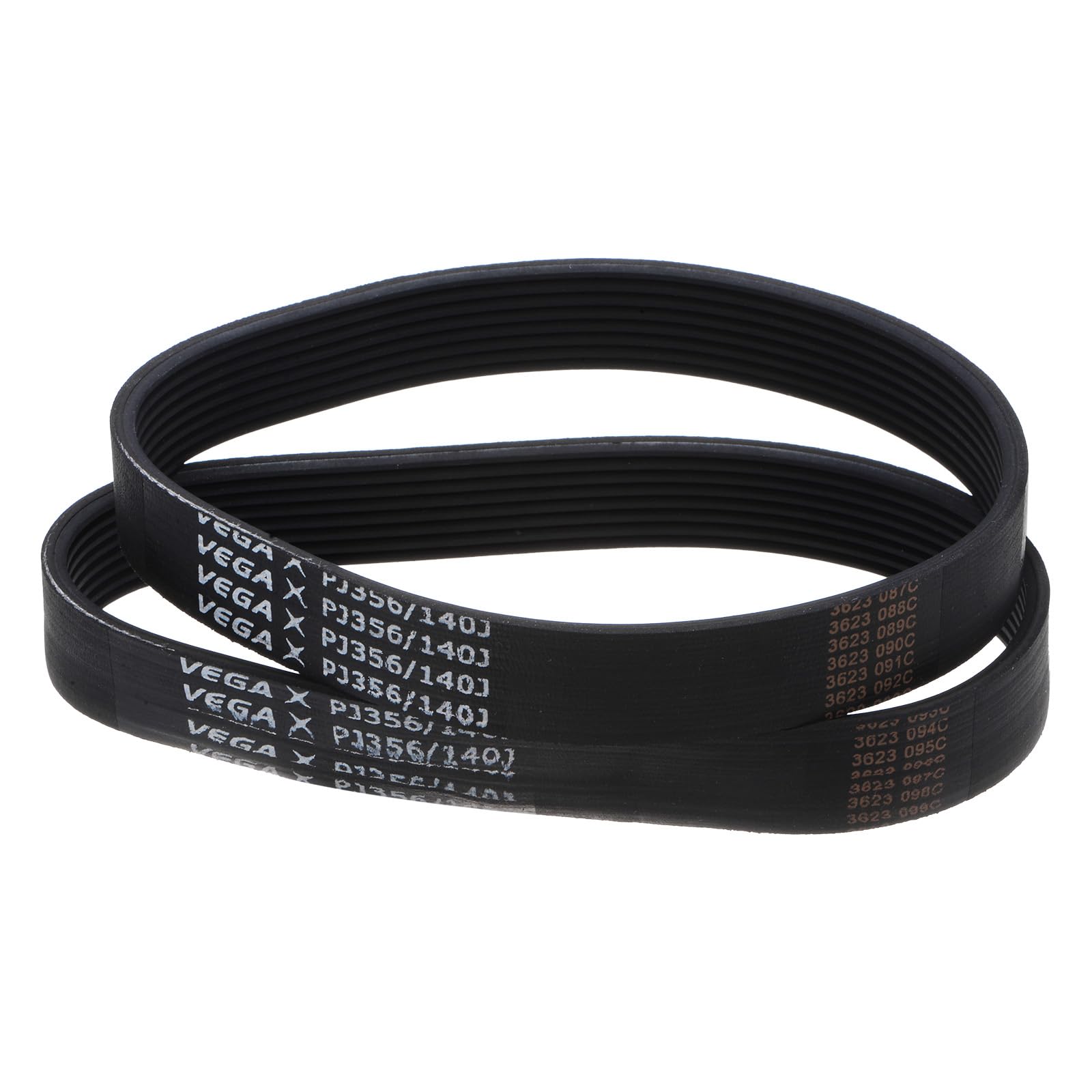 uxcell 360J8 PJ V-Ribbed Belt 8 Ribs 36" Length x 0.74" Width x 0.14" Thick, EPDM Poly V Belt, Industrial Transmission Serpentine Belt, 2pcs — Amazon image 12
