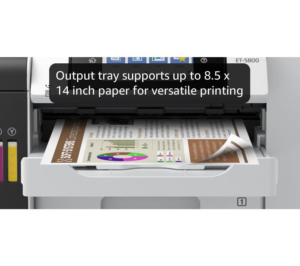 Amazon.com: Epson EcoTank Pro ET-5800 Wireless Color All-in-One