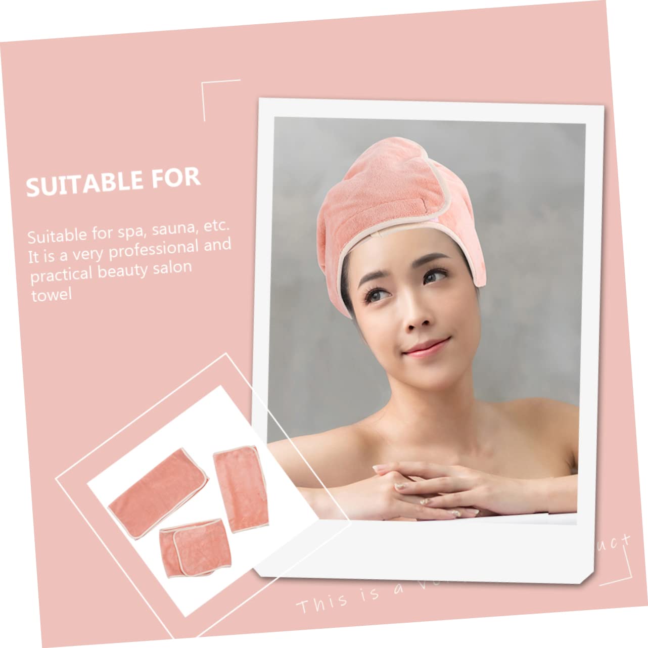 2 Sätze Superfaser Haartücher für Damen Spa Handtuch Kopfwickel für Friseursalons Schnelltrocknend Hohe Wasseraufnahme für Zuhause und Unterwegs