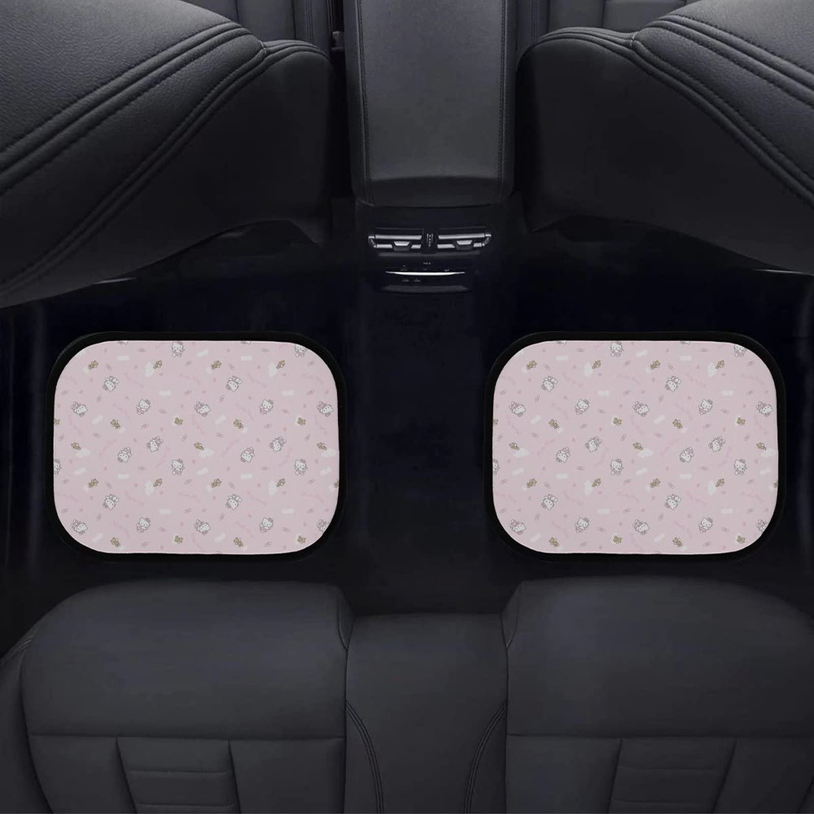Amazon | 車用フロアマット ハローキティ ピンク カーマット 4枚セット 