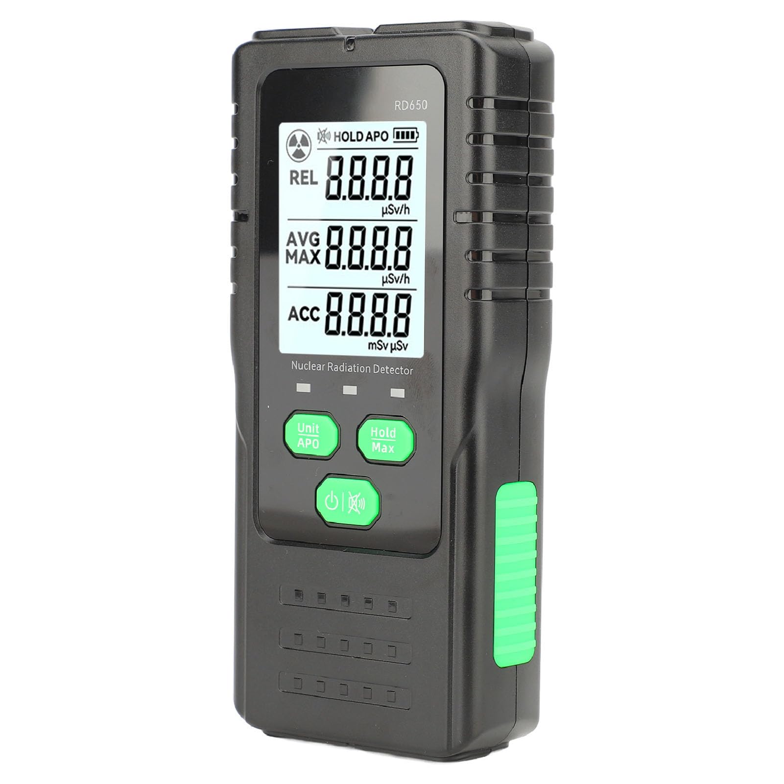 Nukleares Strahlungsdosimeter, Doppelalarmanzeige zur Strahlungsüberwachung, ABS-Material