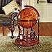 Design Toscano Sixteenth-Century Italian Replica Globe Bar Cart Cabinet on Wheels, 38...