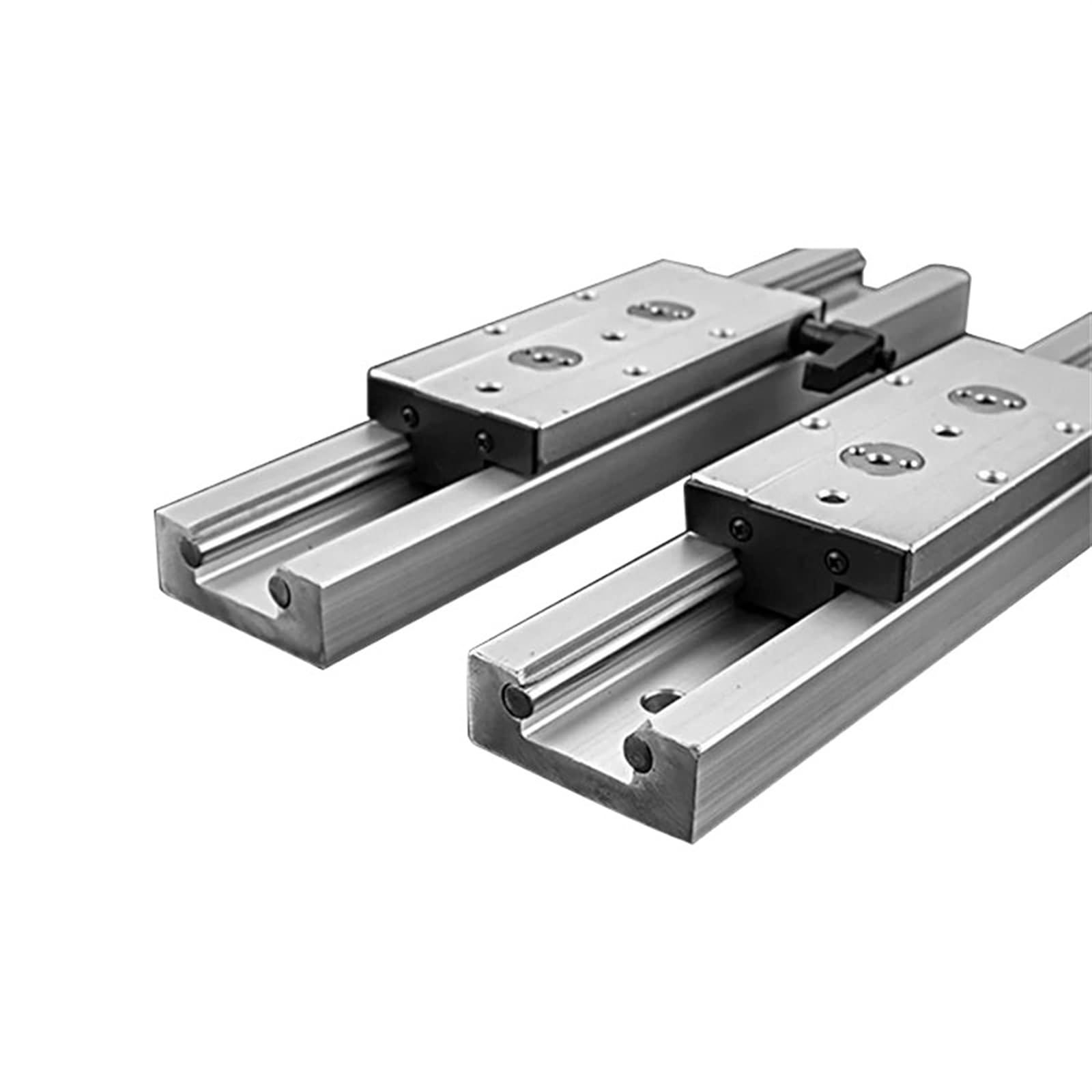 Guide linéaire à double axe SGR10 pour l'aménagement de tables d'atelier et scies circulaires