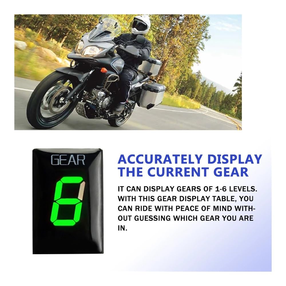 Indicador Marcha Motocicleta Indicador De Marchas para SU&ZUKI GSXR 600 GSX-R 750 R750 GSF650 Bandit GSF 1250 GSX 650 F DL1000 DL 1000 XT Medidor De Velocidad V-Strom