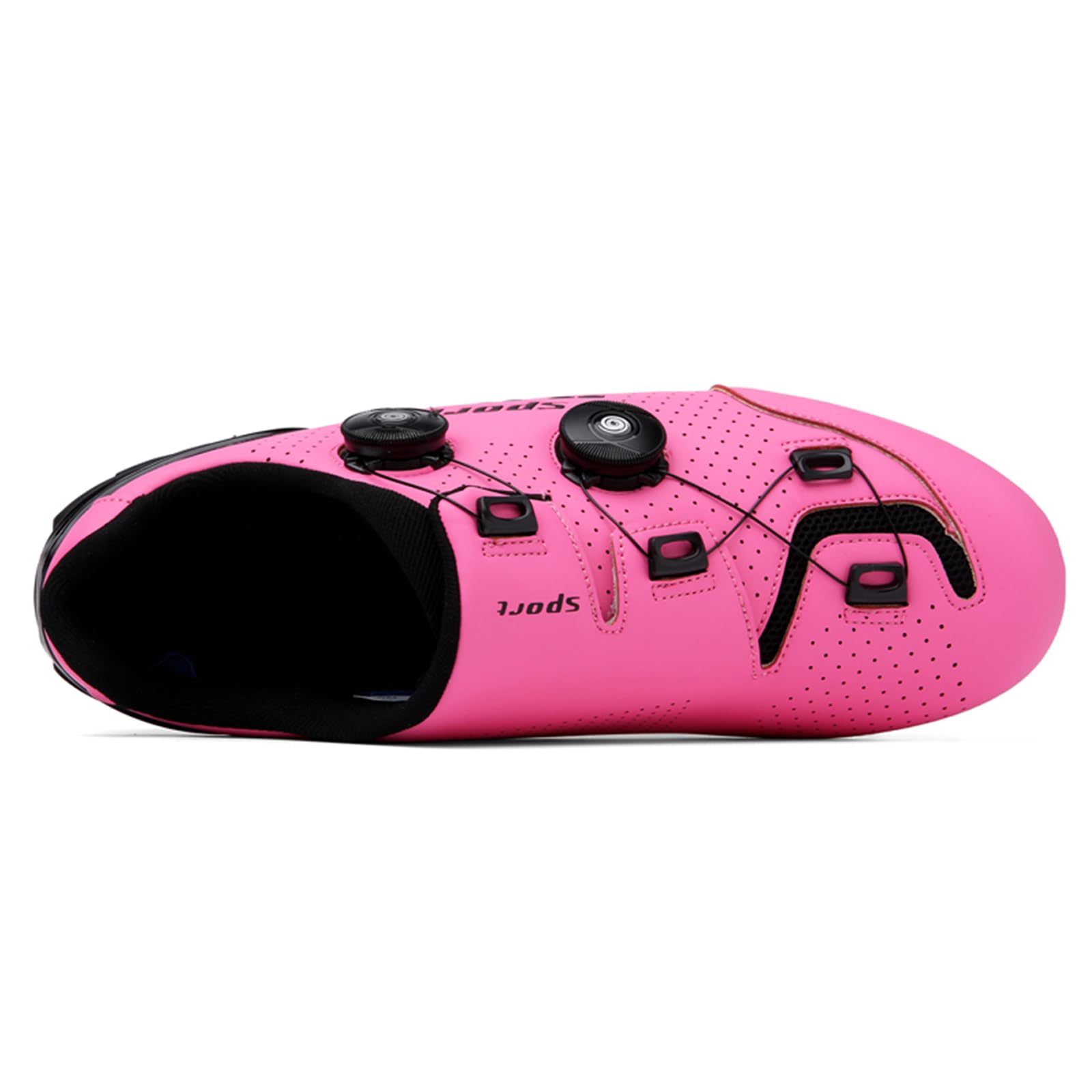SDEQA Zapatillas de Ciclismo de Montaña Mujer SPD Look Delta Transpirables Antideslizantes