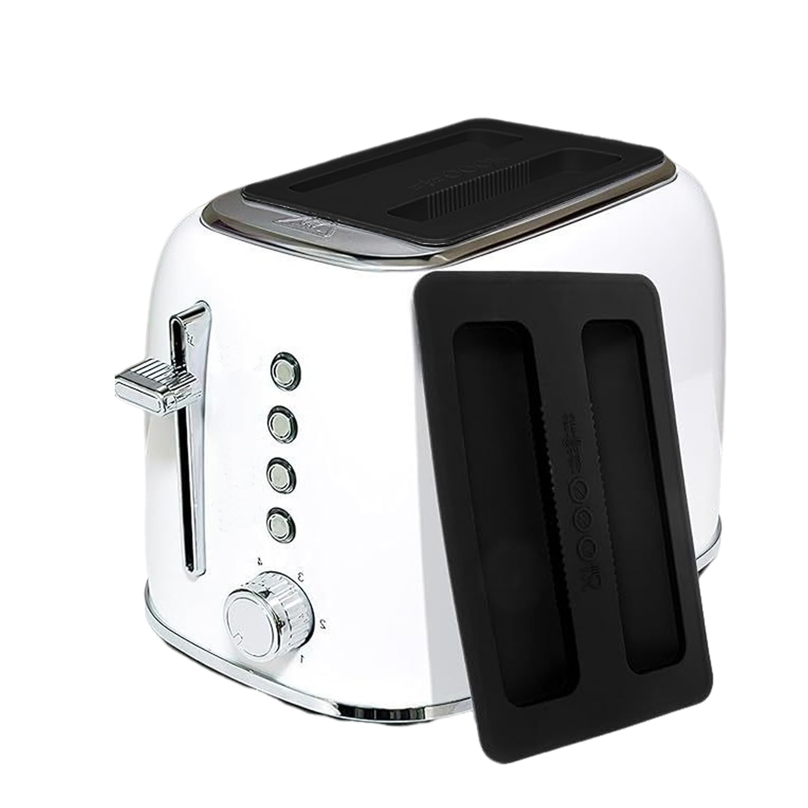 SHANPIN Toaster Cover, 2pcs Silicone Toaster Cover Bread Maker Cover, Toaster Appliance Top Cover, Bread Machine Cover, Toaster Machine Part Accessories, Top Cover for Bread Machine.