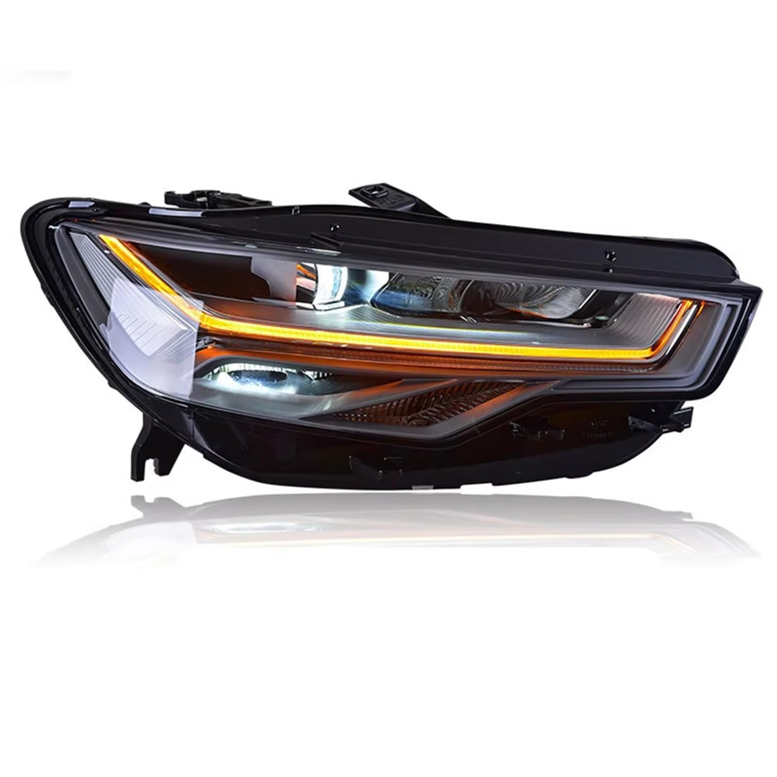 Gruppo Faro per Auto per A6 C7 2012-2018 A6L Fari DRL Indicatori di direzione Gruppo luci Anteriori per Auto (- Anno)