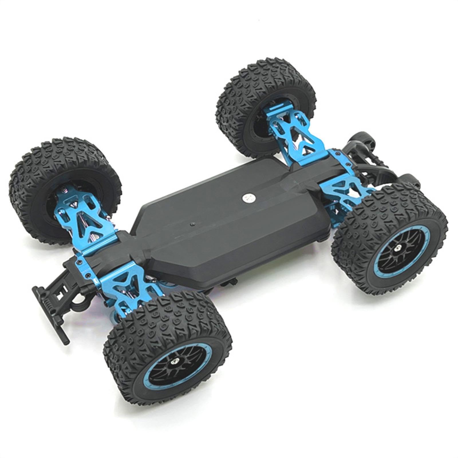 Set di pezzi di ricambio per auto RC in metallo, eccezionale, garantisce compatibilità con un'ampia gamma di modelli RC, accessori di aggiornamento, Blu