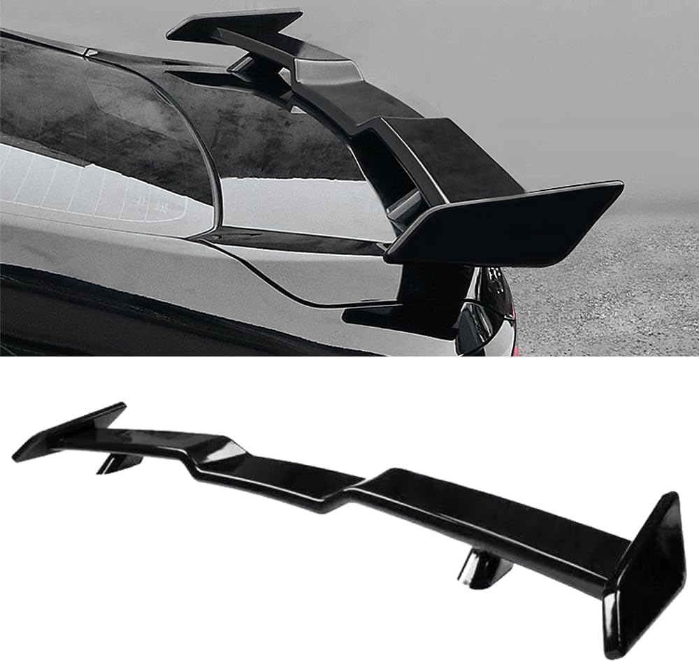 Camry Rear Spoiler Compatible with 2018-2022 8th Gen Camry LE SE XLE XSE TRD ABS Rear Trunk Spoiler Wing, Rear Trunk Highkick Spoiler Wing Lip