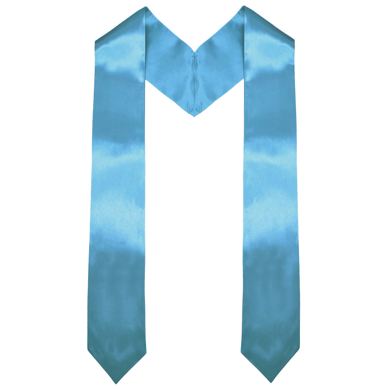 小物 COTTON STOLE - BLUE Amazon.com: GraduationRoyal Unisex Adult Plain Graduation